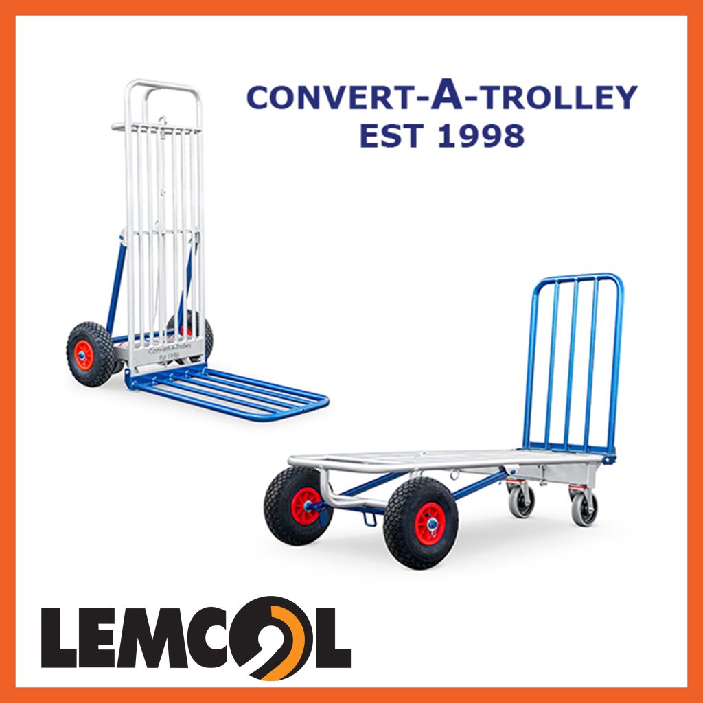convert-a-trolley in both its platform and hand truck configurations