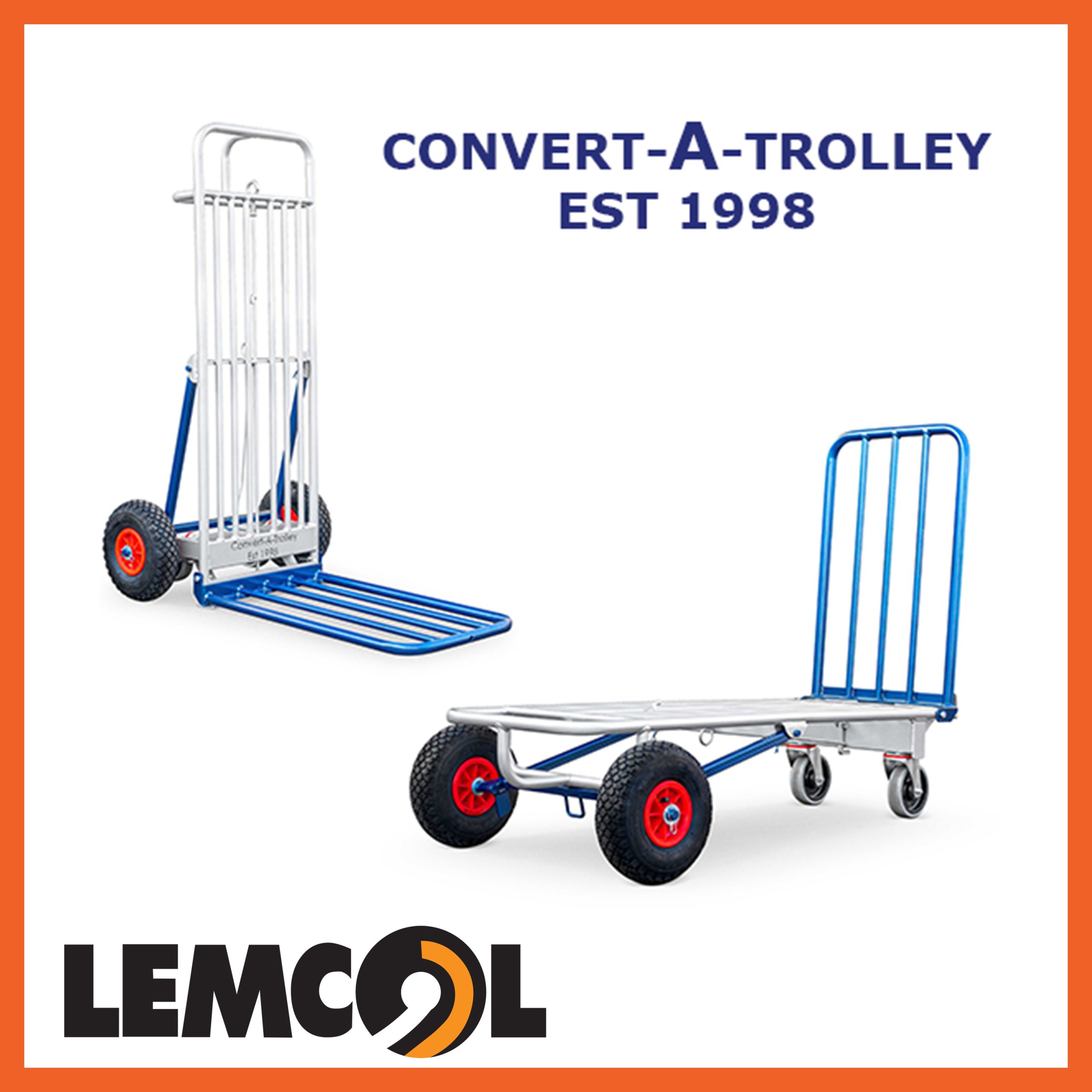convert-a-trolley in both its platform and hand truck configurations