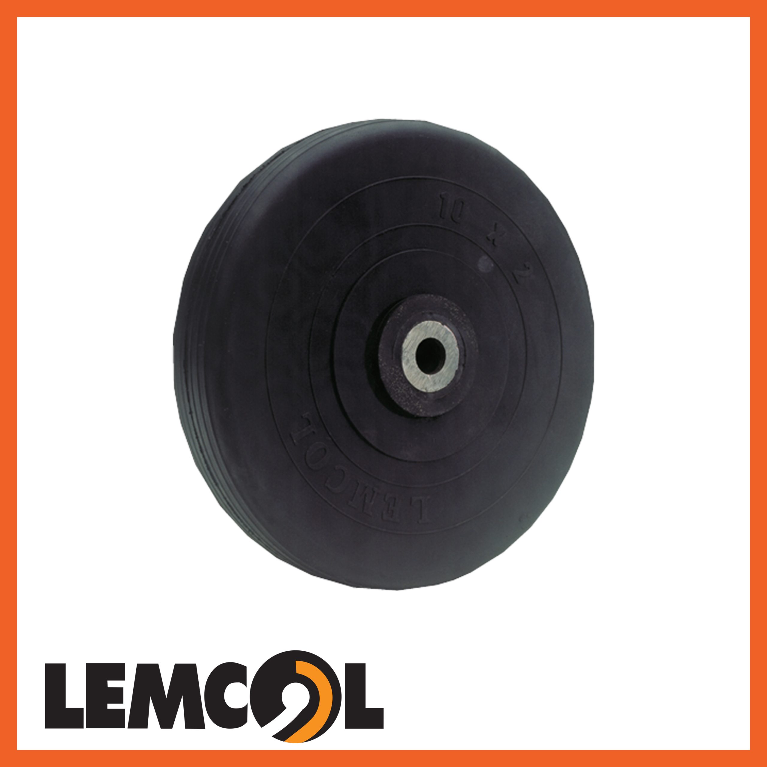 solid rubber wheel
